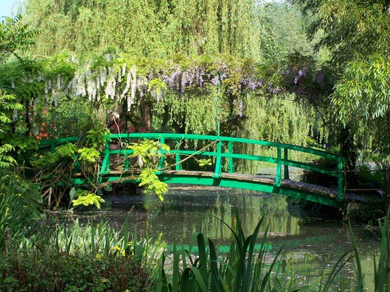 Claude Monet dans son jardin